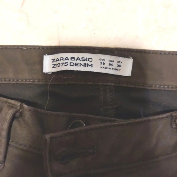 Zara skinny Y2K pants size 6 - Picture 2 of 8
